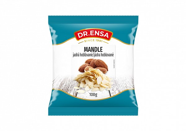 Mandle hobľované 100g Dr.ENSA