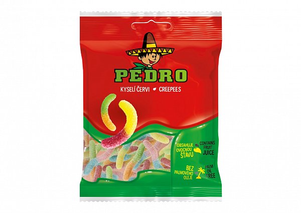 Cukríky Kyslé červíky 80g