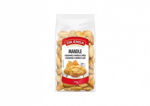 Mandle v karameli s medom a soľou 200g Dr.ENSA