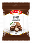 kokosová kocka v mliečnej čokoláde